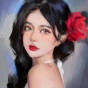 女生最好看头像动漫高清图片46张