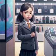 职业女生头像可爱AI绘画