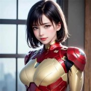 钢铁侠女生动漫头像图片