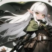 精灵一族的头领战士头像图片，魔幻又神秘