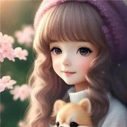 女生精美职业漫画头像图