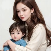 妈妈女儿卡通亲子头像图片