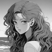 旧漫女头好看黑白48张