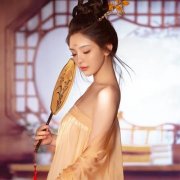 女生古风真人头像唯美图