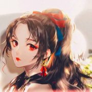 唯美古风女生动漫头像图片42张