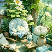 阳光明媚的夏日午后治愈