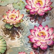 荷塘唯美风景头像图片