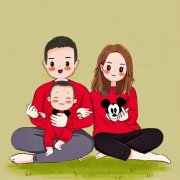 亲子头像一家三口 高清
