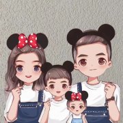 亲子头像一家四口 高清