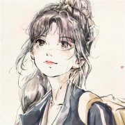 超好看的手绘头像女生 独一无二手绘动漫女生头像